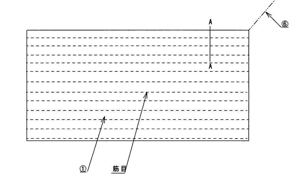 耐油4線式マットスイッチ外形図